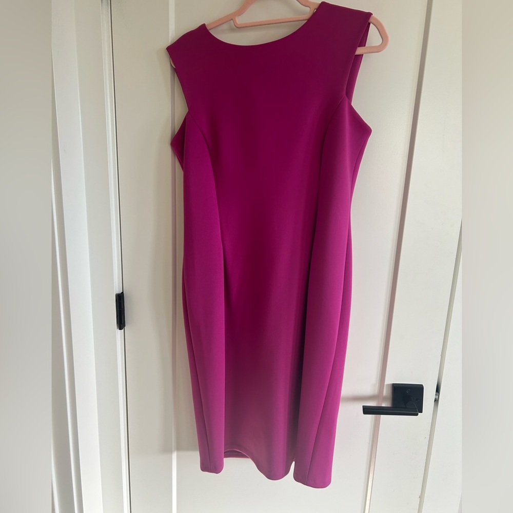 Fuchsia Calvin Klein dress